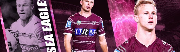 camiseta rugby Manly Warringah Sea Eagles 2019